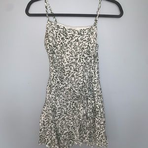 Princess poly wrap mini dress